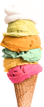 Our delicious ice cream